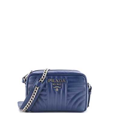 PRADA Camera Bag Diagramme Quilted Leather Mini