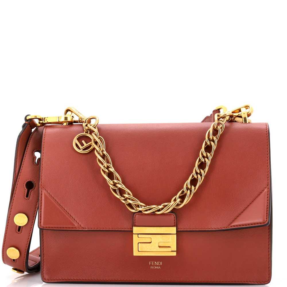 FENDI Kan U Shoulder Bag Leather Medium - image 1