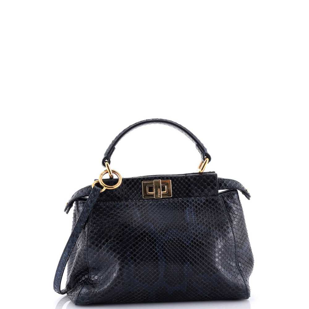 FENDI Peekaboo Bag Python Mini - image 2