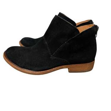 Kork Ease Ryder Black Suede Leather Booties Size … - image 1