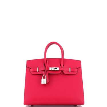 Hermes Birkin Sellier Bag Framboise Madame with Pa