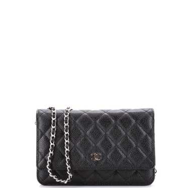 CHANEL Wallet on Chain Quilted Caviar