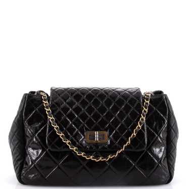 CHANEL Accordion Reissue Flap Bag Quilted Glazed … - image 1