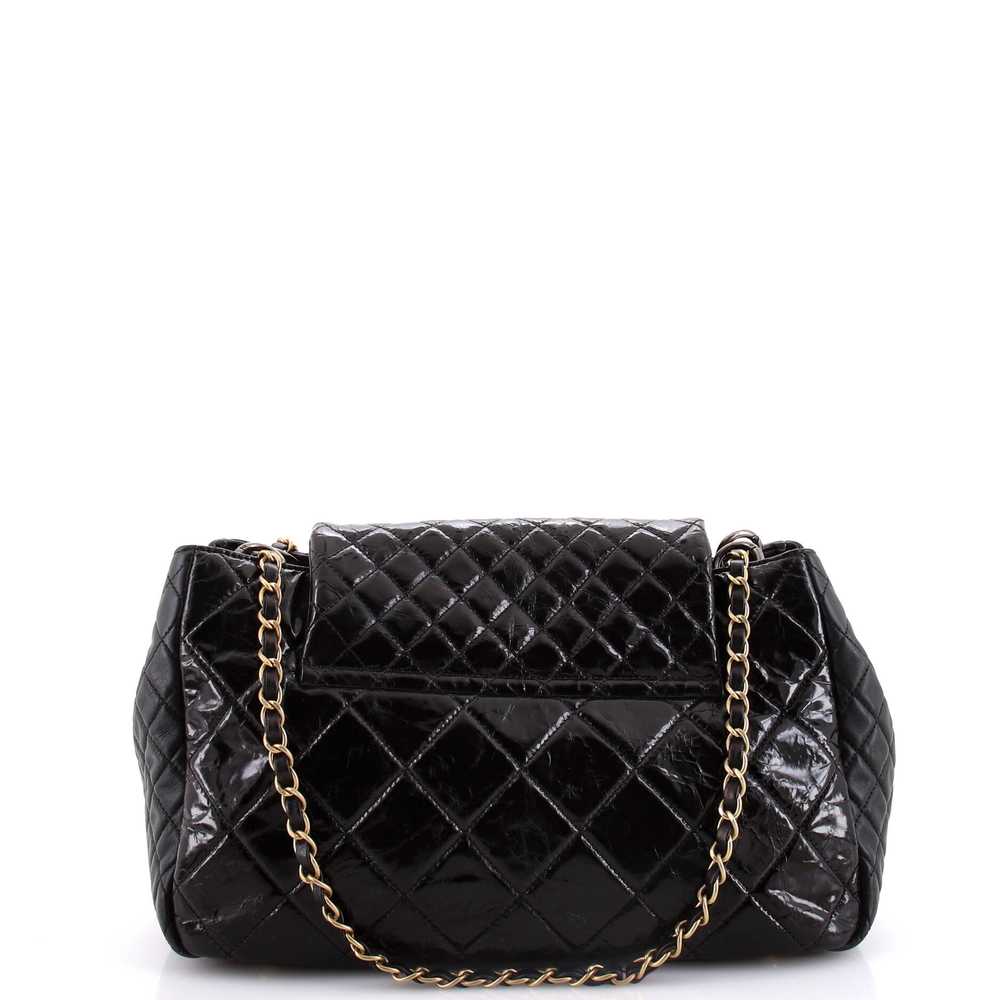 CHANEL Accordion Reissue Flap Bag Quilted Glazed … - image 3