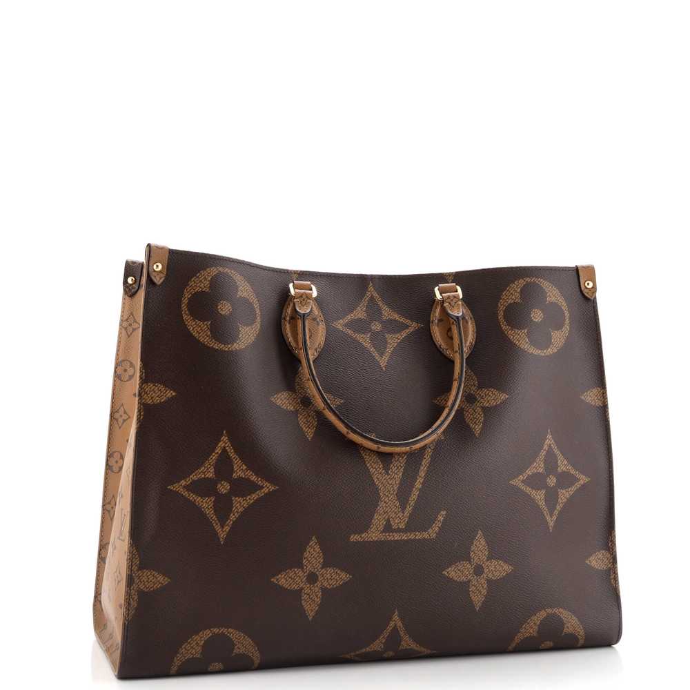 Louis Vuitton OnTheGo Tote Reverse Monogram Giant… - image 2