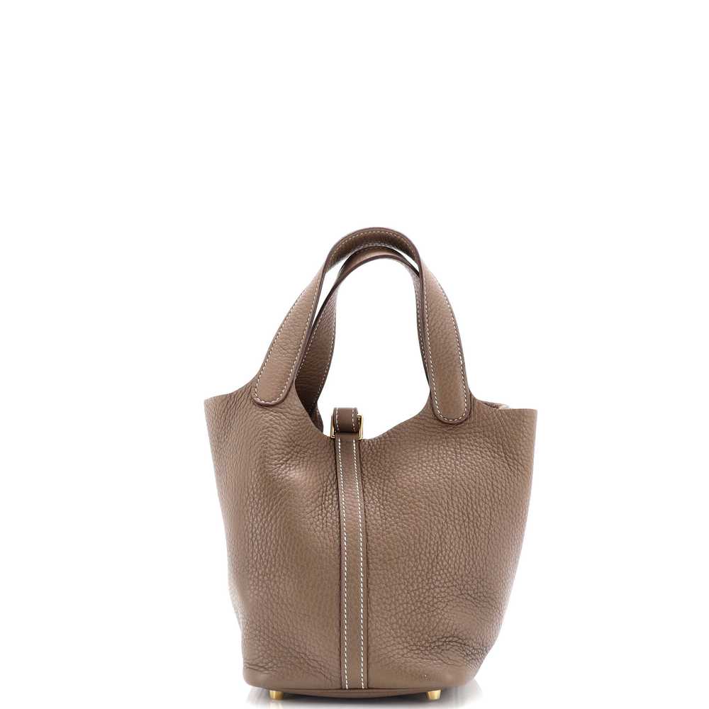 Hermes Picotin Lock Bag Clemence PM - image 3