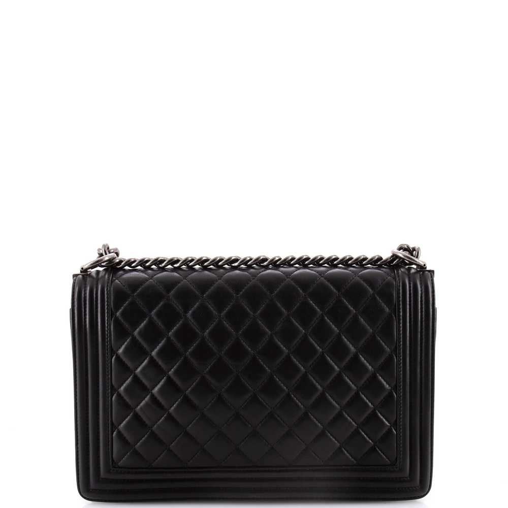 CHANEL Boy Flap Bag Quilted Calfskin New Medium - image 3