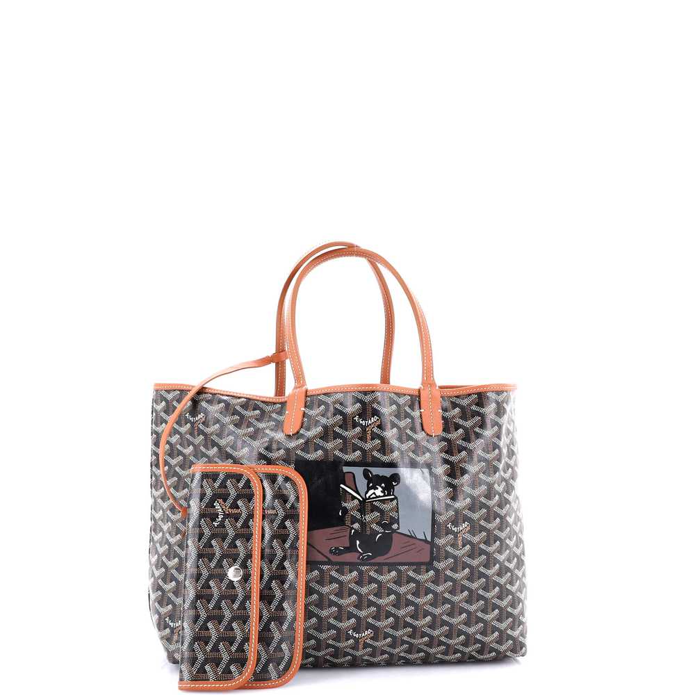 GOYARD Saint Louis Tote Printed Coated Canvas PM - image 2