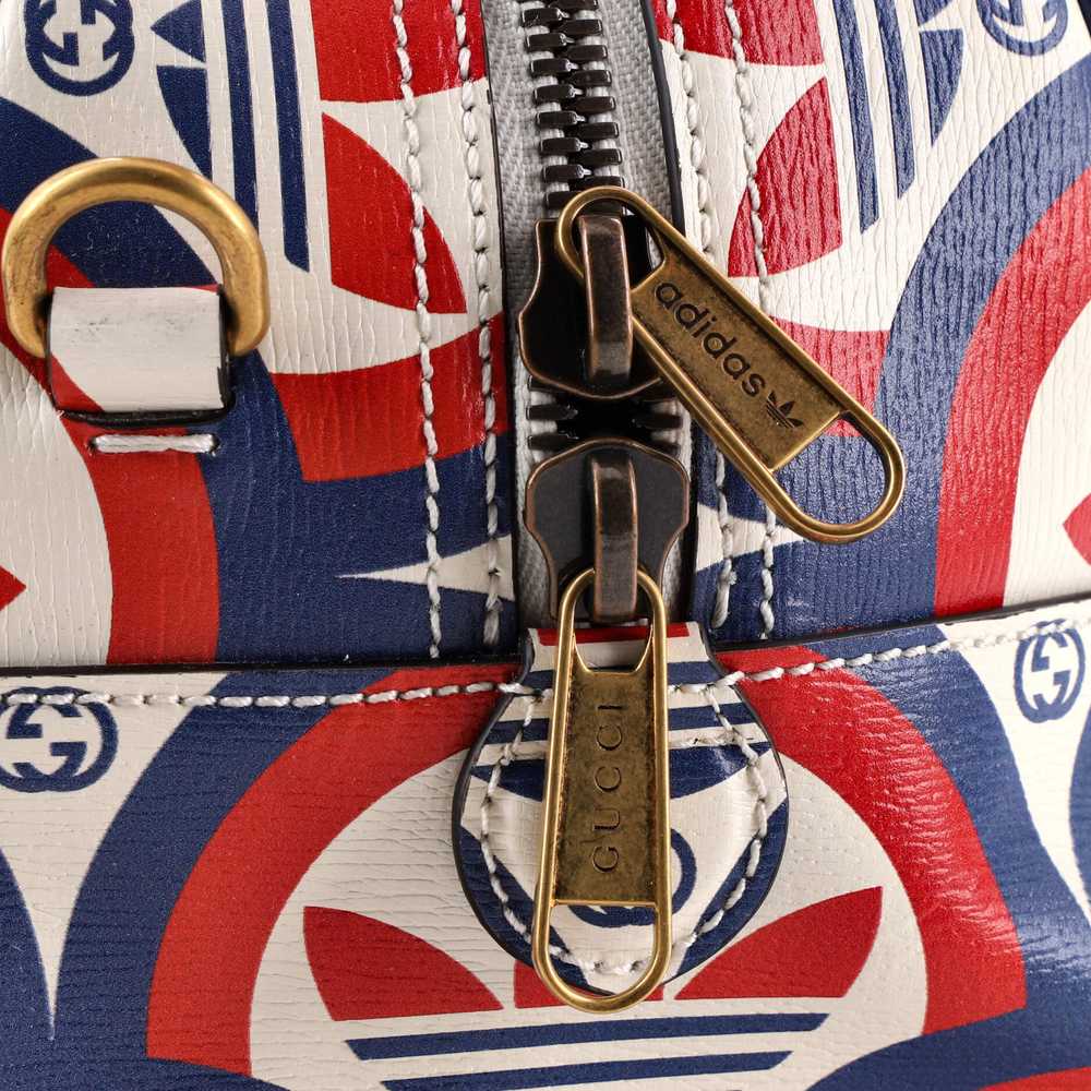 GUCCI x adidas Duffle Bag Printed Leather Mini - image 7