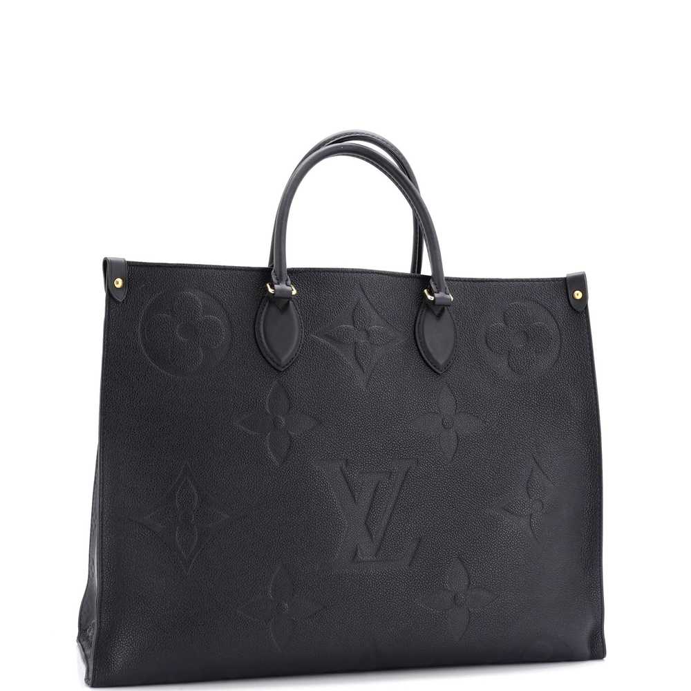 Louis Vuitton OnTheGo Tote Monogram Empreinte Gia… - image 2