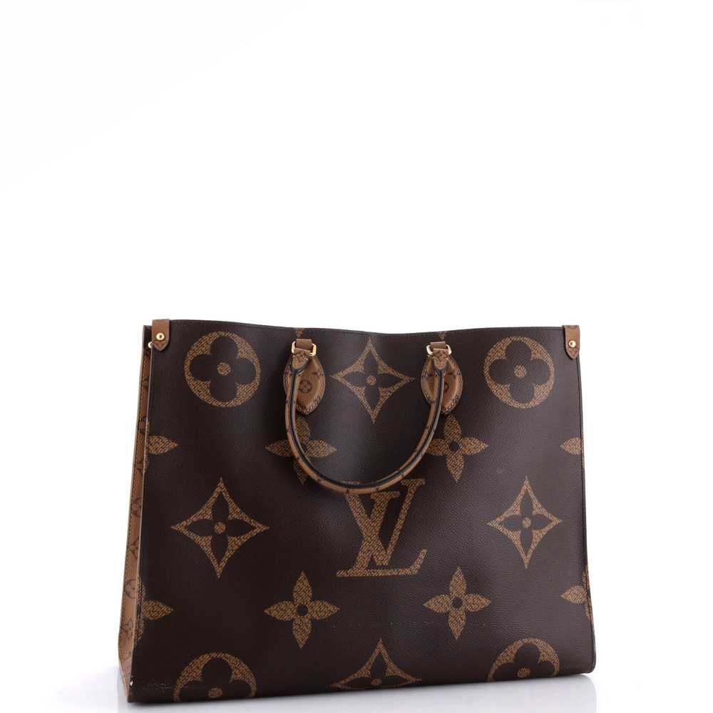 Louis Vuitton OnTheGo Tote Reverse Monogram Giant… - image 2