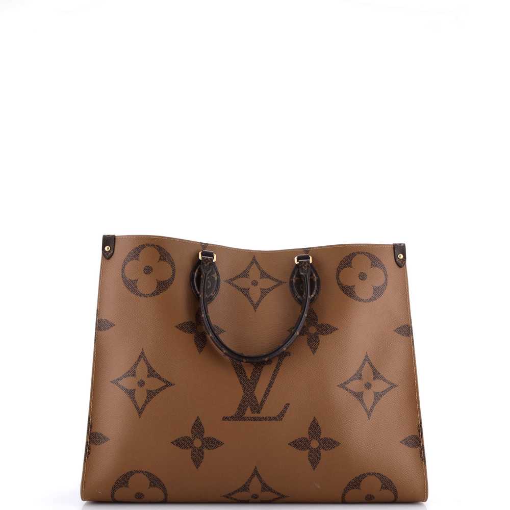 Louis Vuitton OnTheGo Tote Reverse Monogram Giant… - image 3