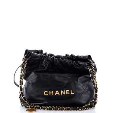 CHANEL 22 Chain Hobo Quilted Calfskin Small - image 1