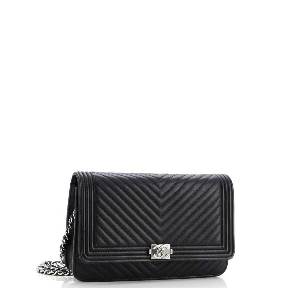 Chanel Leather crossbody bag - image 2