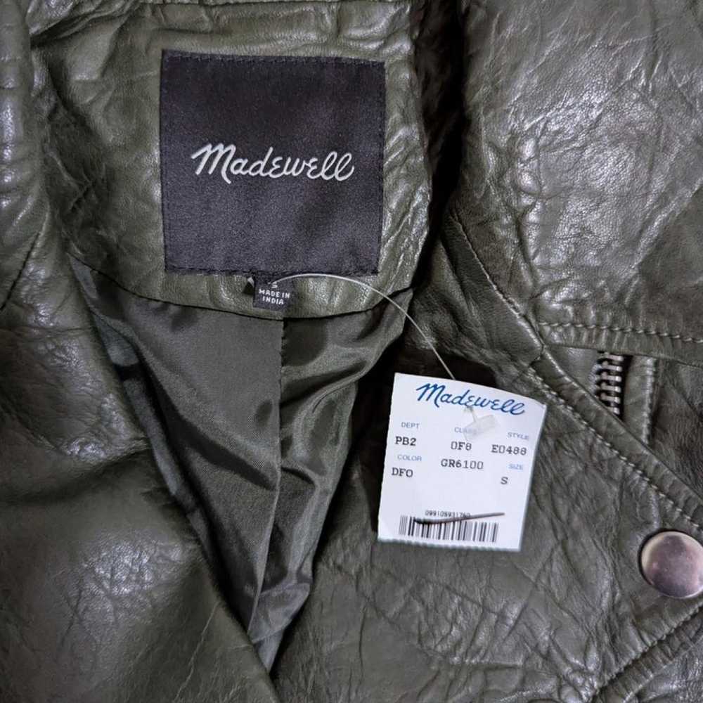 Madewell Leather jacket - image 2