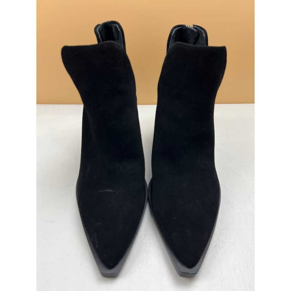 Vince Camuto Bibestie Black Suede Size 6 Ankle Bo… - image 5