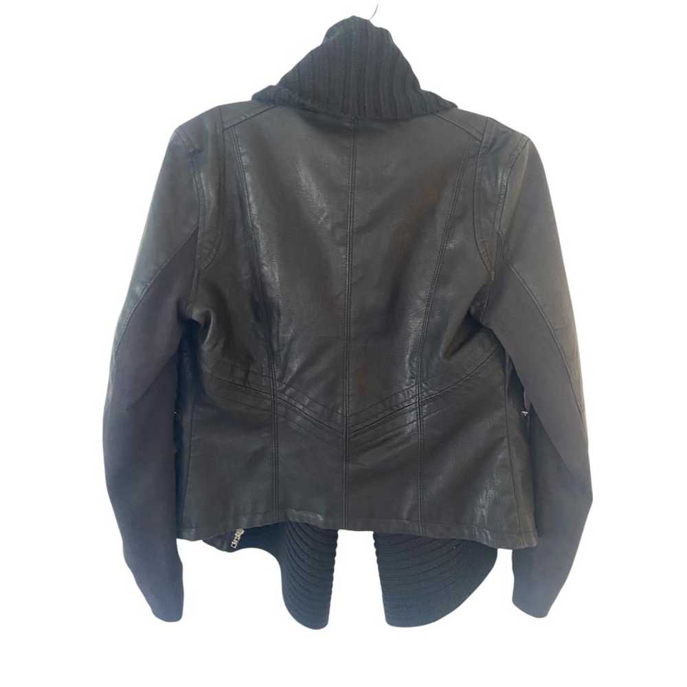 Blanknyc Vegan leather biker jacket - image 2