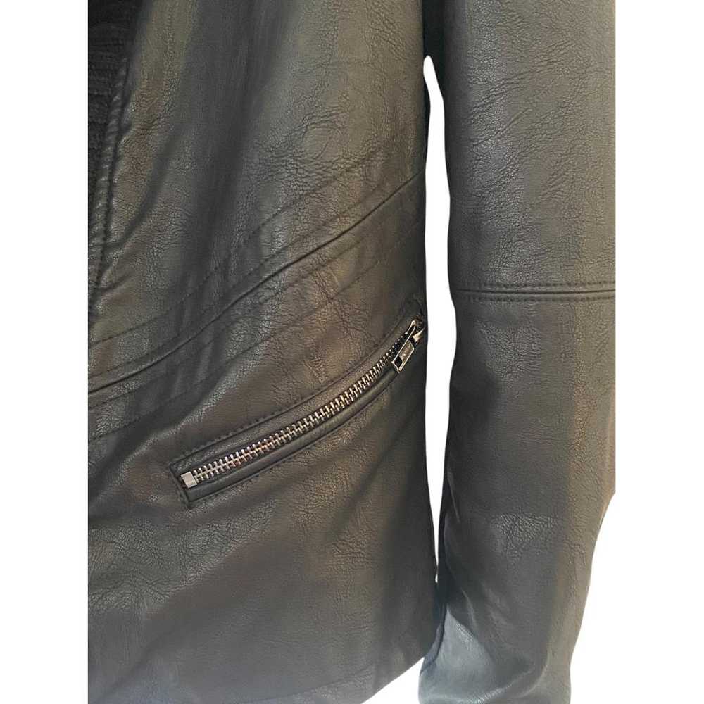 Blanknyc Vegan leather biker jacket - image 3