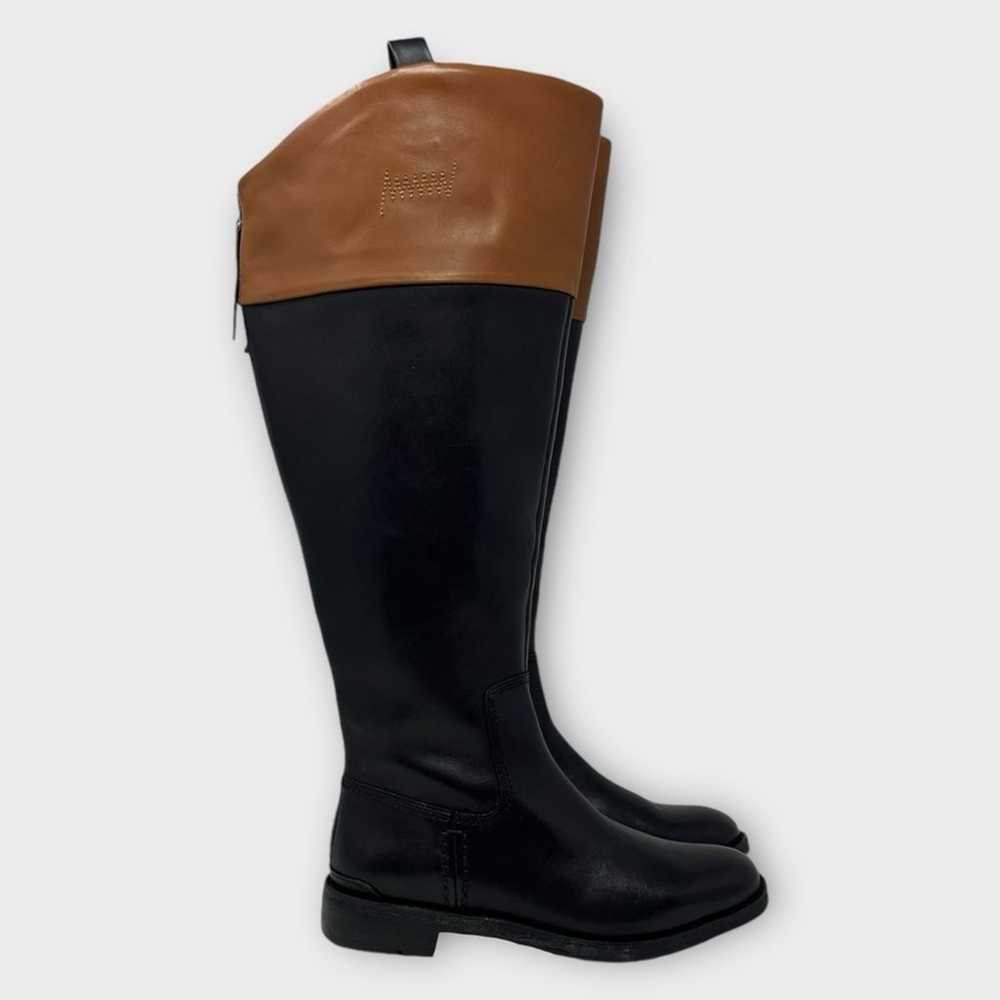 Franco Sarto Meyer 2 Leather Knee High Riding Boo… - image 2