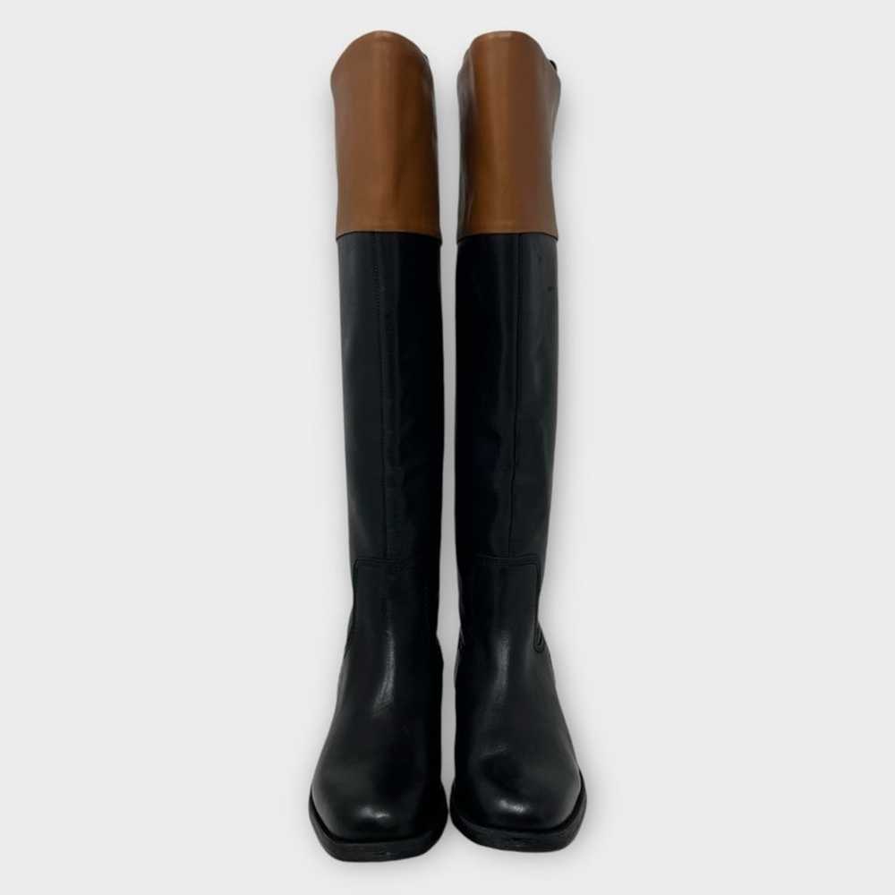 Franco Sarto Meyer 2 Leather Knee High Riding Boo… - image 5