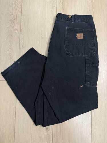 Carhartt 40x32 Black Vintage Carhartt Carpenter Pa