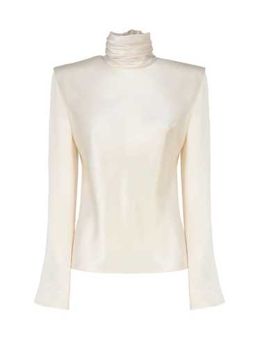 Saint Laurent Paris o1s1wg110125 769329 Blouse Cr… - image 1