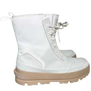 The UGG Lug White Boots