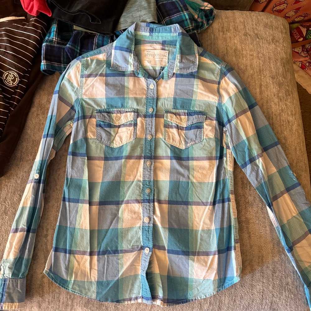 Vintage Women’s Aeropostale Flannel Size Small