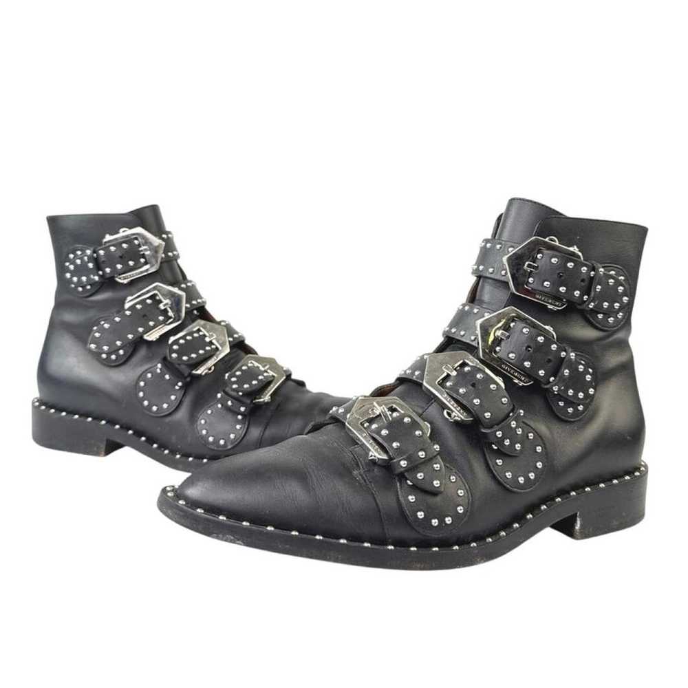 Givenchy Leather biker boots - image 3