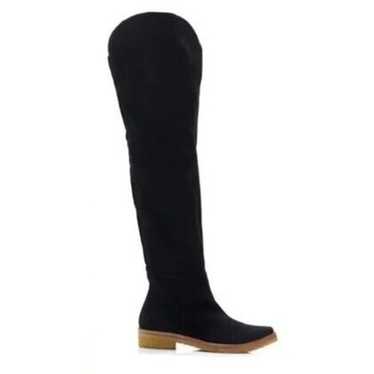 Free People Banks Over the Knee Boots Black Women'