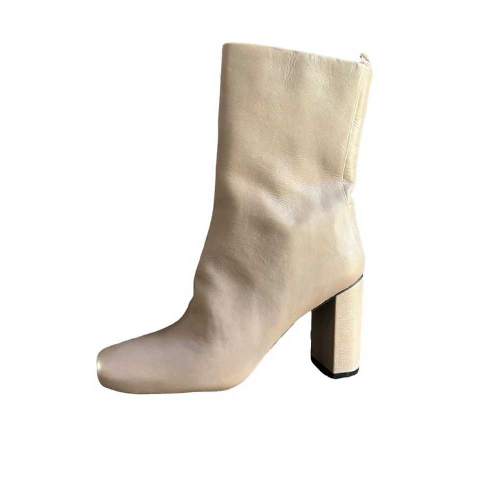 Sarto by Franco Sarto Binnie Leather Square Toe B… - image 1