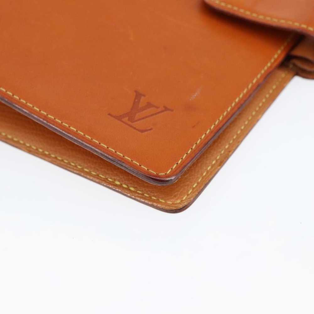 Louis Vuitton Agenda Mm Brown Leather Wallet (Pre… - image 5