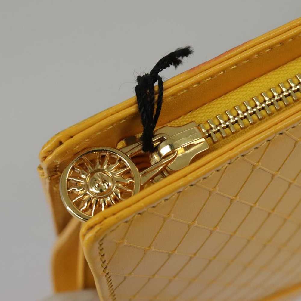 Versace Yellow Leather Clutch Bag (Pre-Owned) - image 9