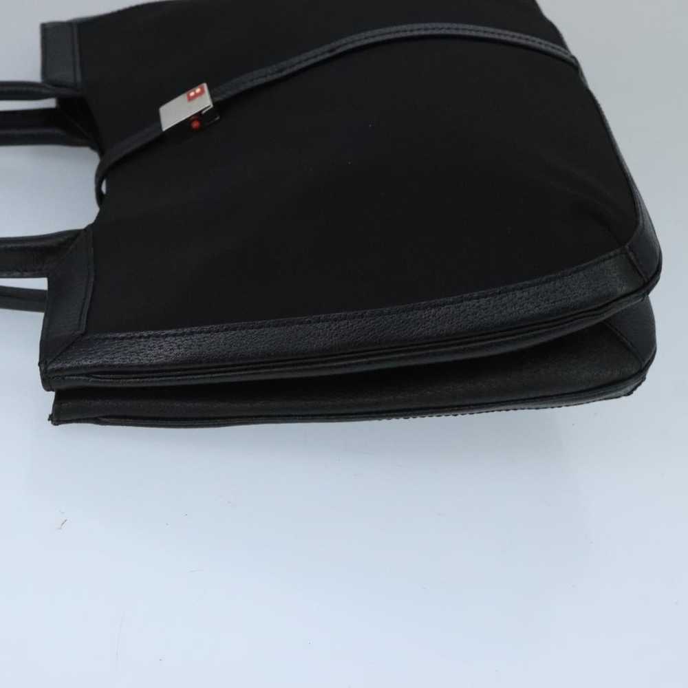 Bally Black Canvas Handbag (Pre-Owned) - image 4