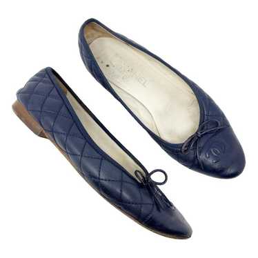 Chanel Leather ballet flats