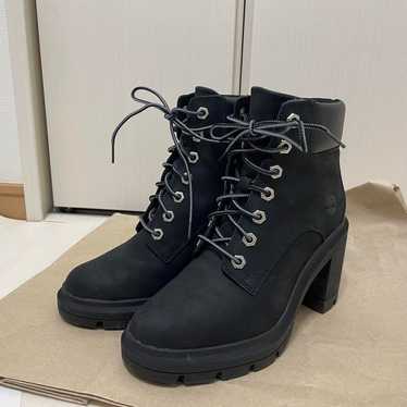 Timberland Black Lace-Up Boots