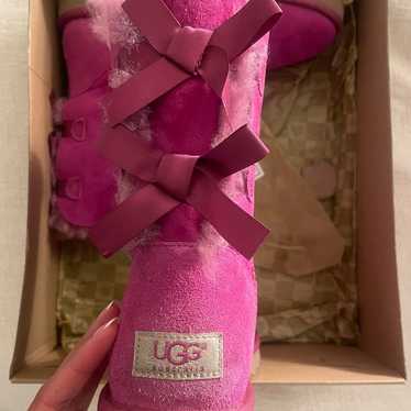 Ugg Boots Pink Bailey Bow