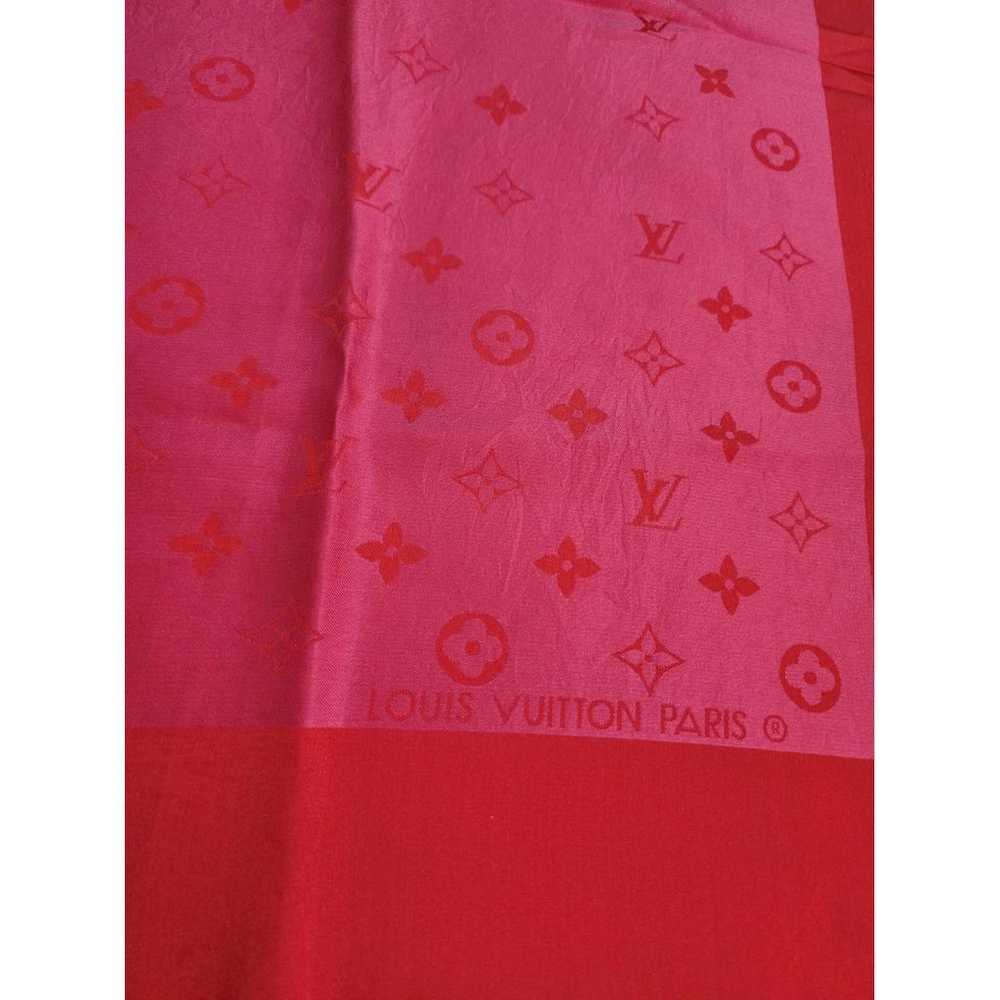 Louis Vuitton Châle Monogram silk scarf - image 5