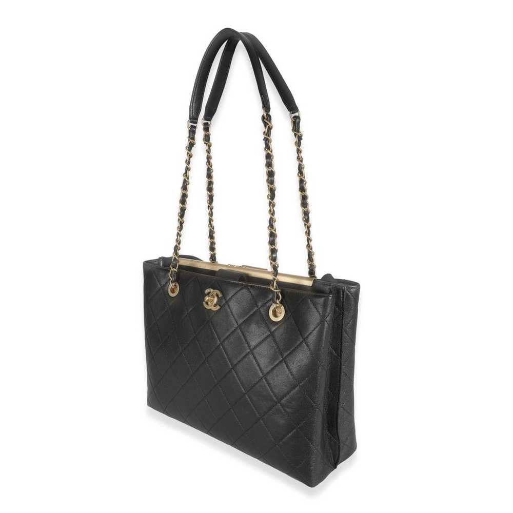 Chanel Leather tote - image 3