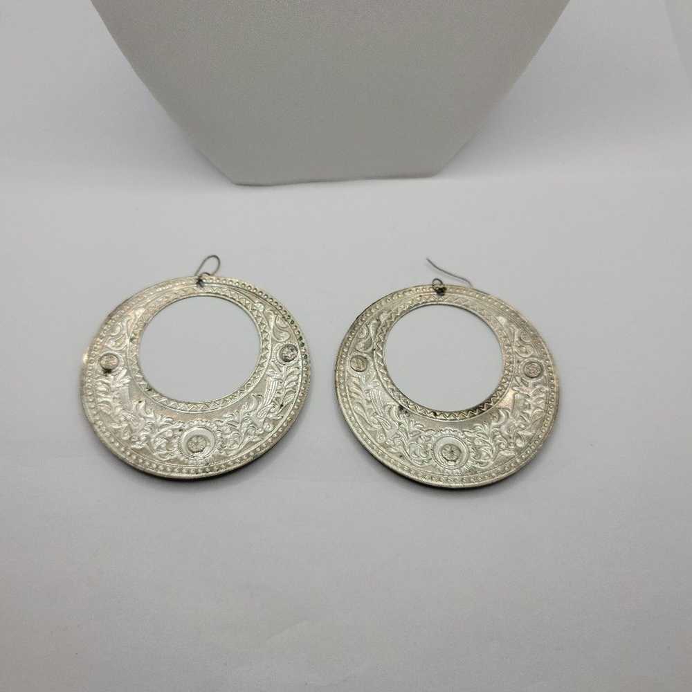 Boho Vintage Decorative Drop Earrings - image 2