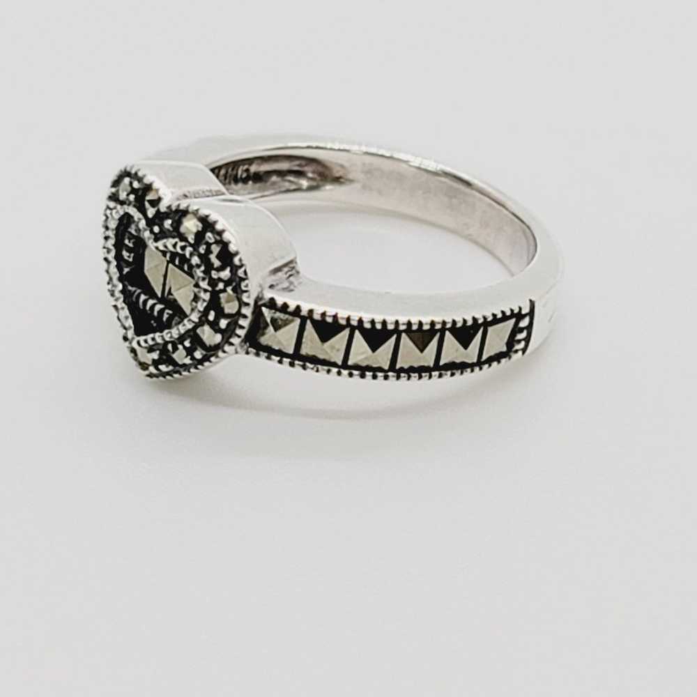 Sterling Silver ring 4.75 - image 2