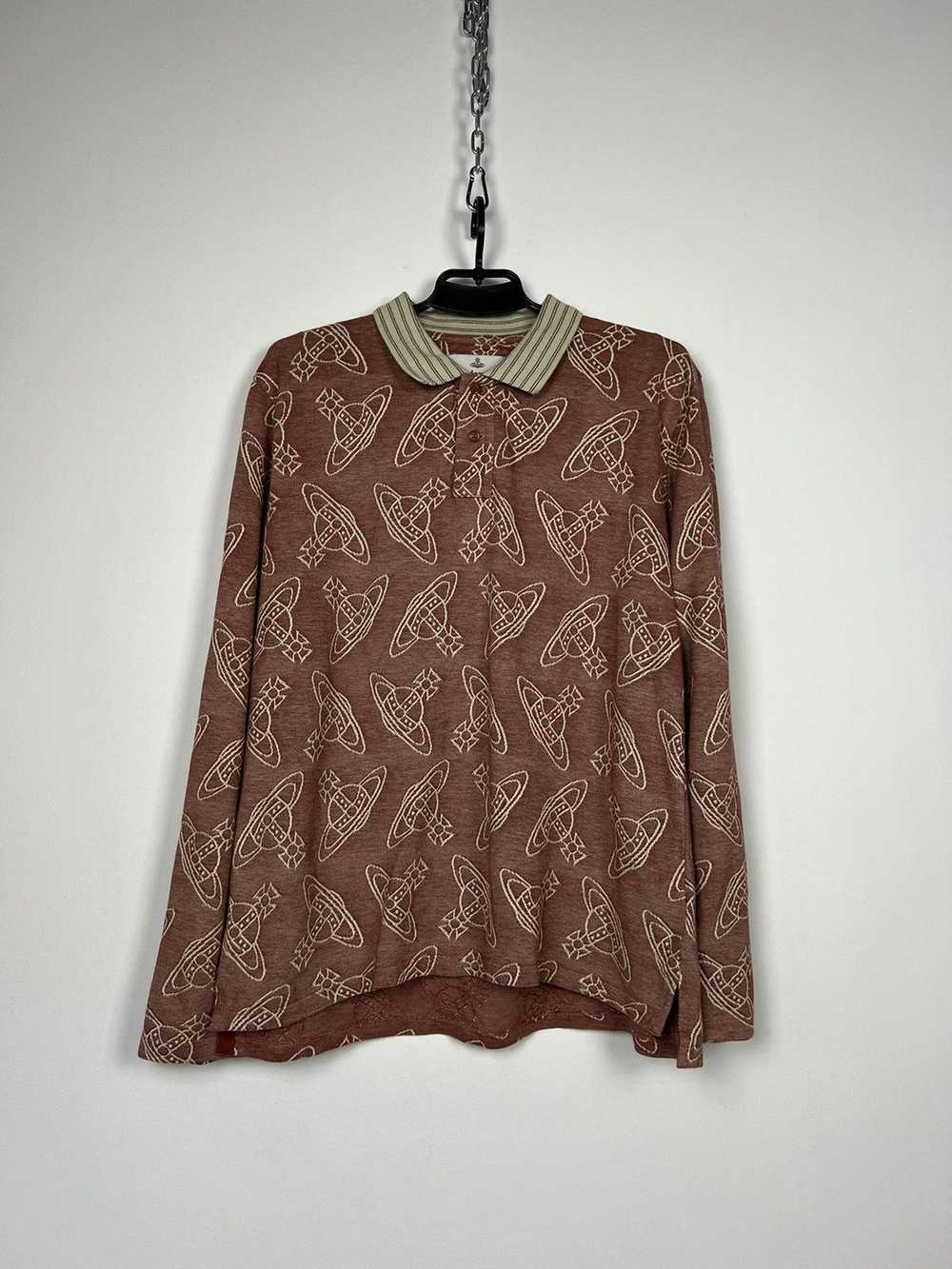 Vivienne Westwood Unisex Vivienne Westwood Monongram Logo Long Sleeve