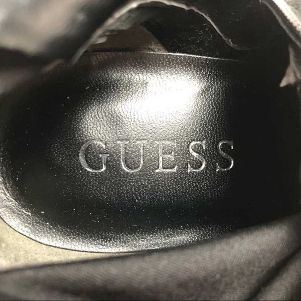 Guess Gorrell Knee High Black Suede High Heel Boo… - image 5