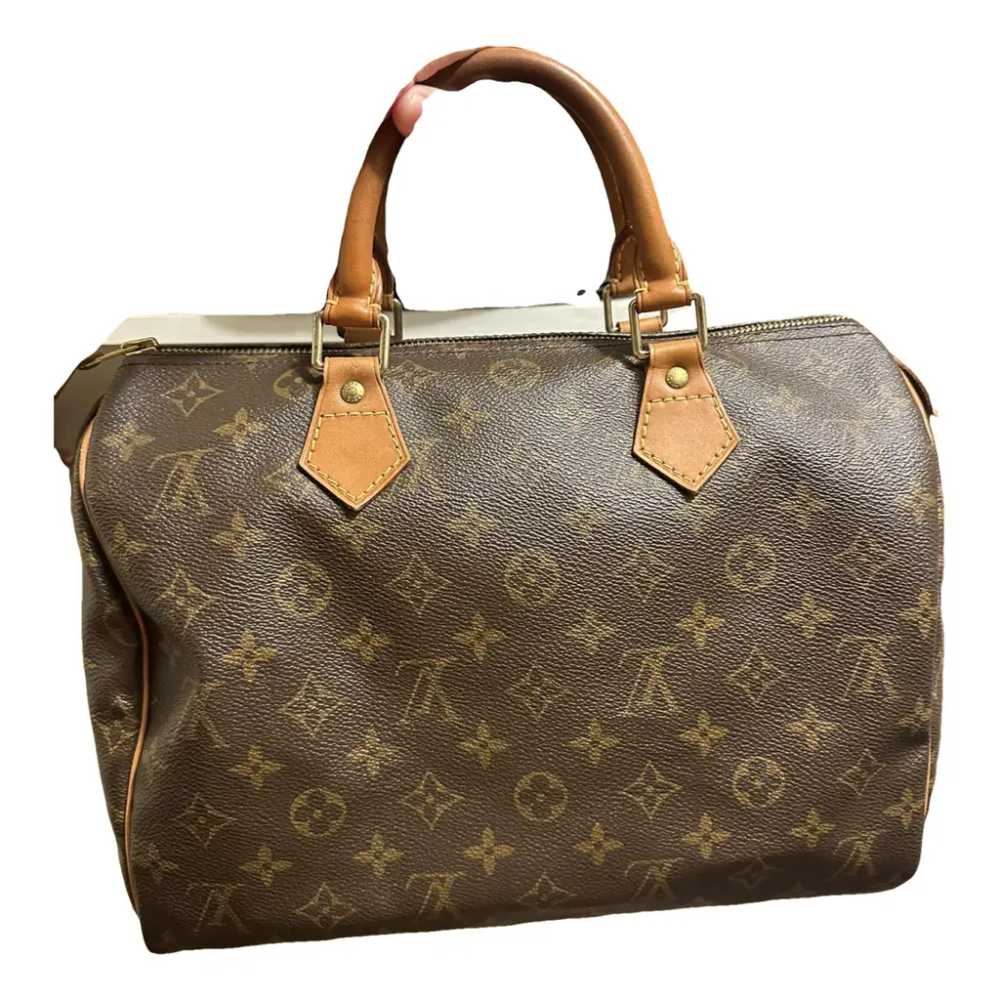 Louis Vuitton Speedy leather handbag - image 1