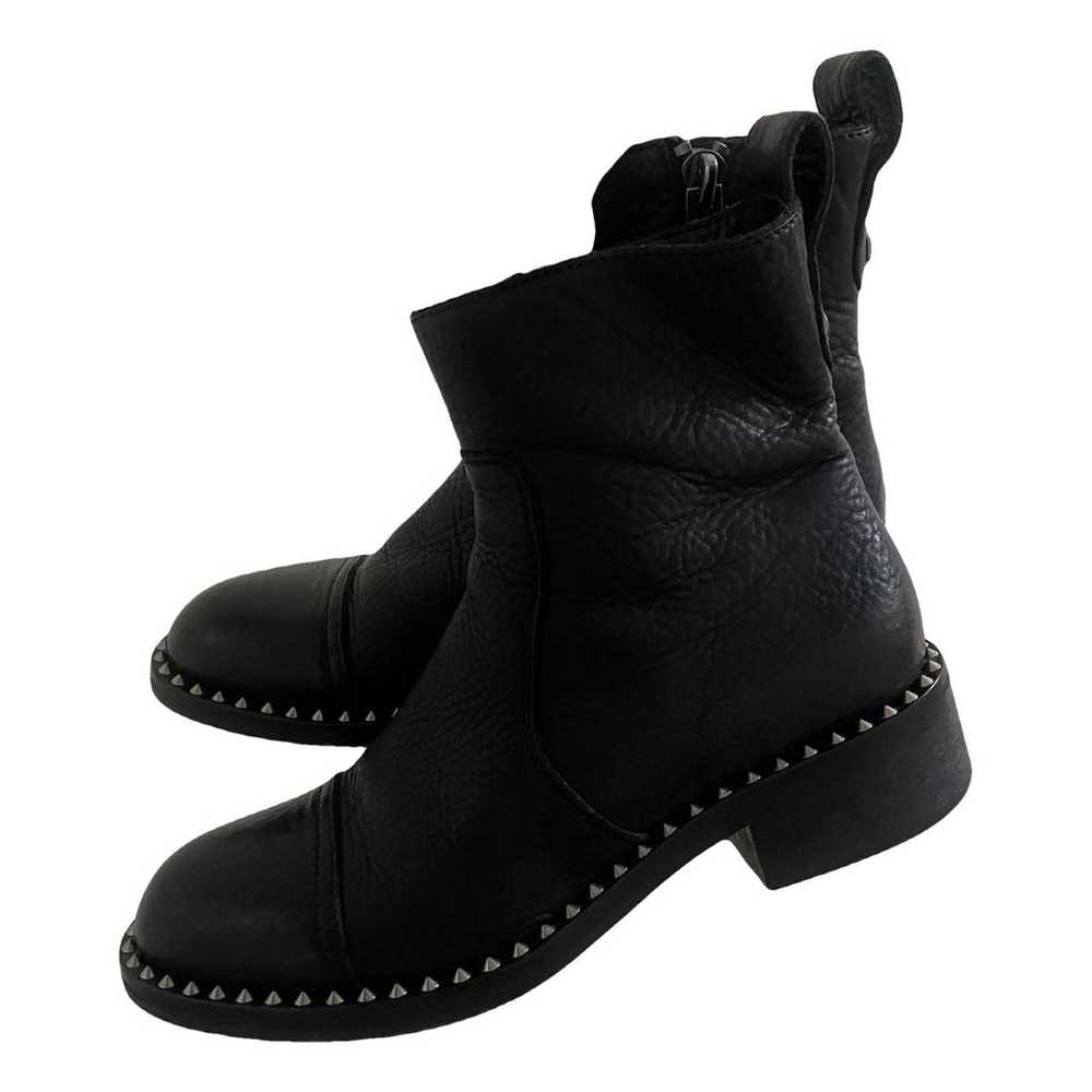 Zadig & Voltaire Empress Clous leather biker boots