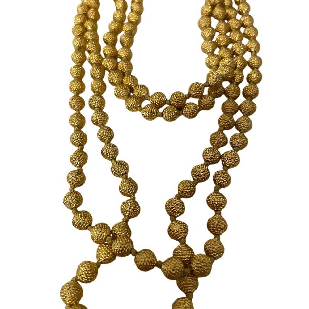 Vintage Joan Rivers Goldtone necklace - image 2