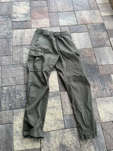 Streetwear Green Baggy Cargo Pants