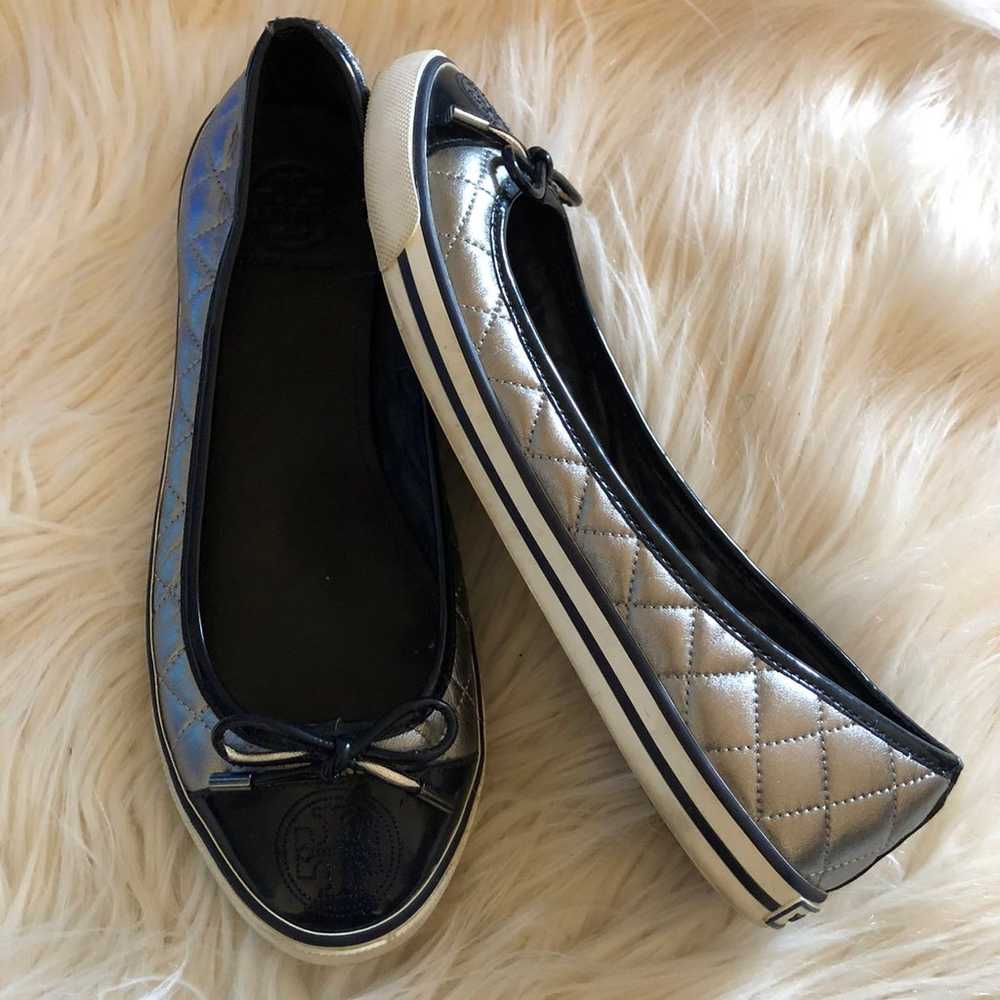 Tory Burch Flat Shoes Sz 9.5 - image 2