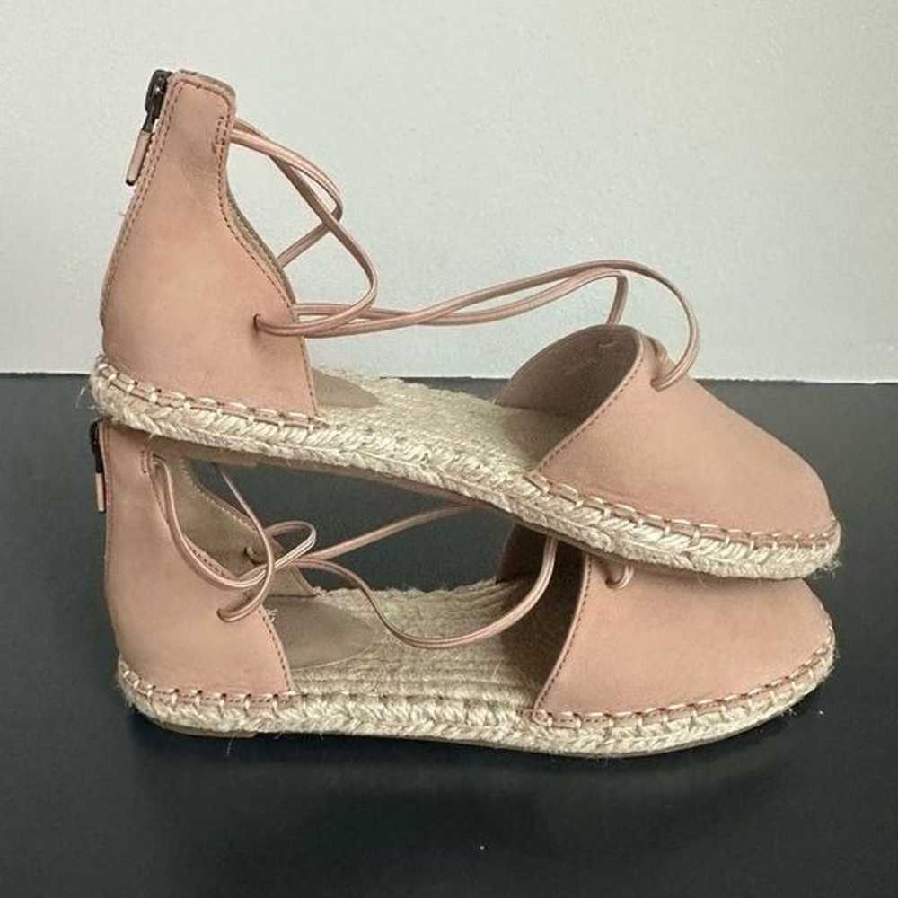 NEW Eileen Fisher Nude Pink Strappy Closed Toe Zi… - image 5