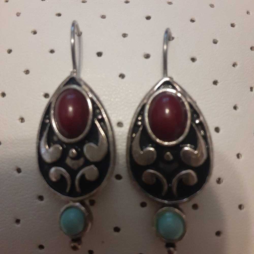 Vintage dangle earrings - image 1